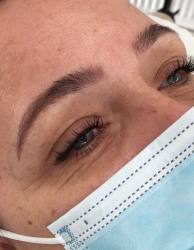 Brow-Lamination-Before-Treatment
